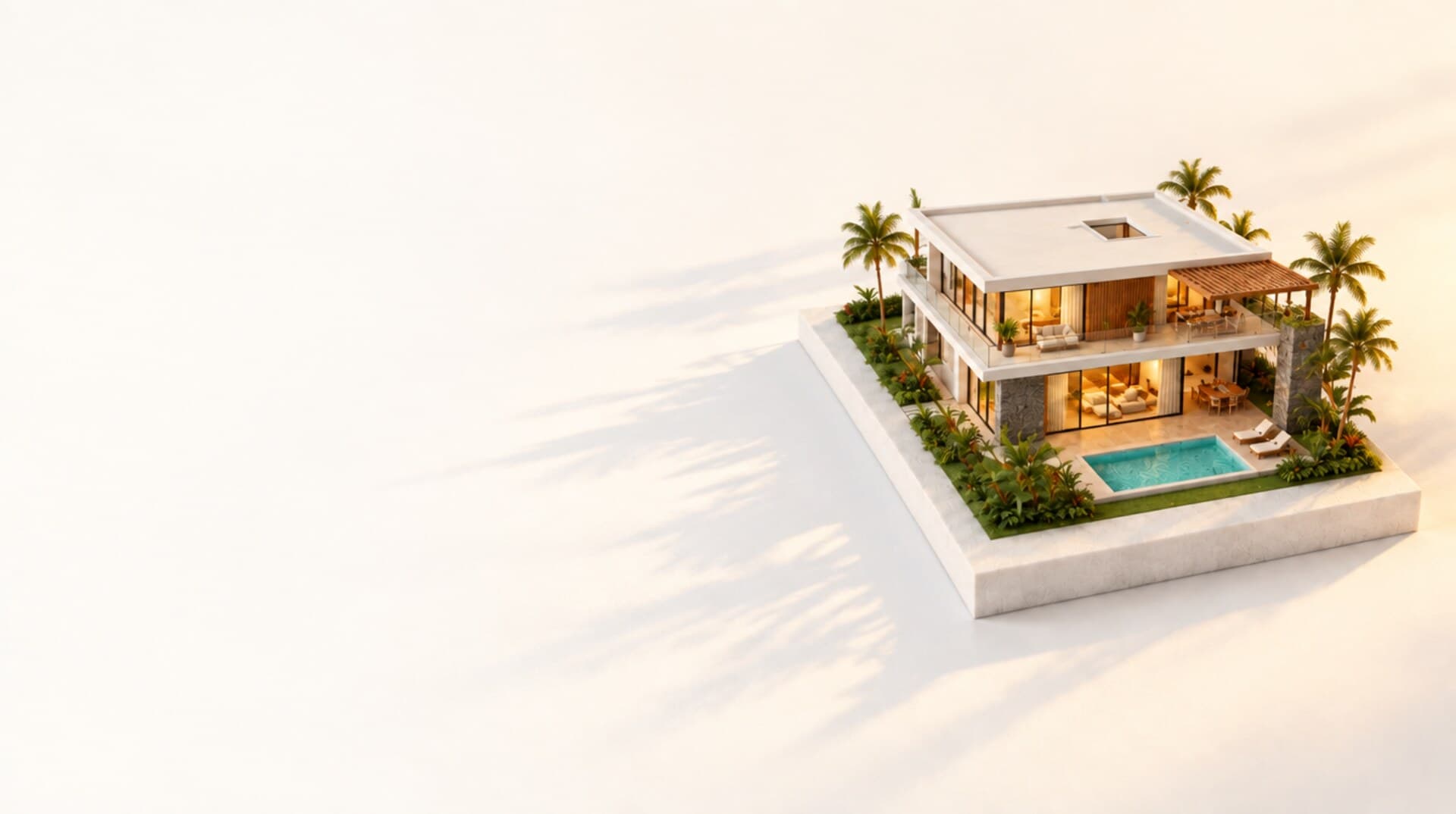 Completed villa type
